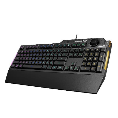 ASUS TUF GAMING K1TASTIERA GAMING LAYOUT ITALIA RGB NERO